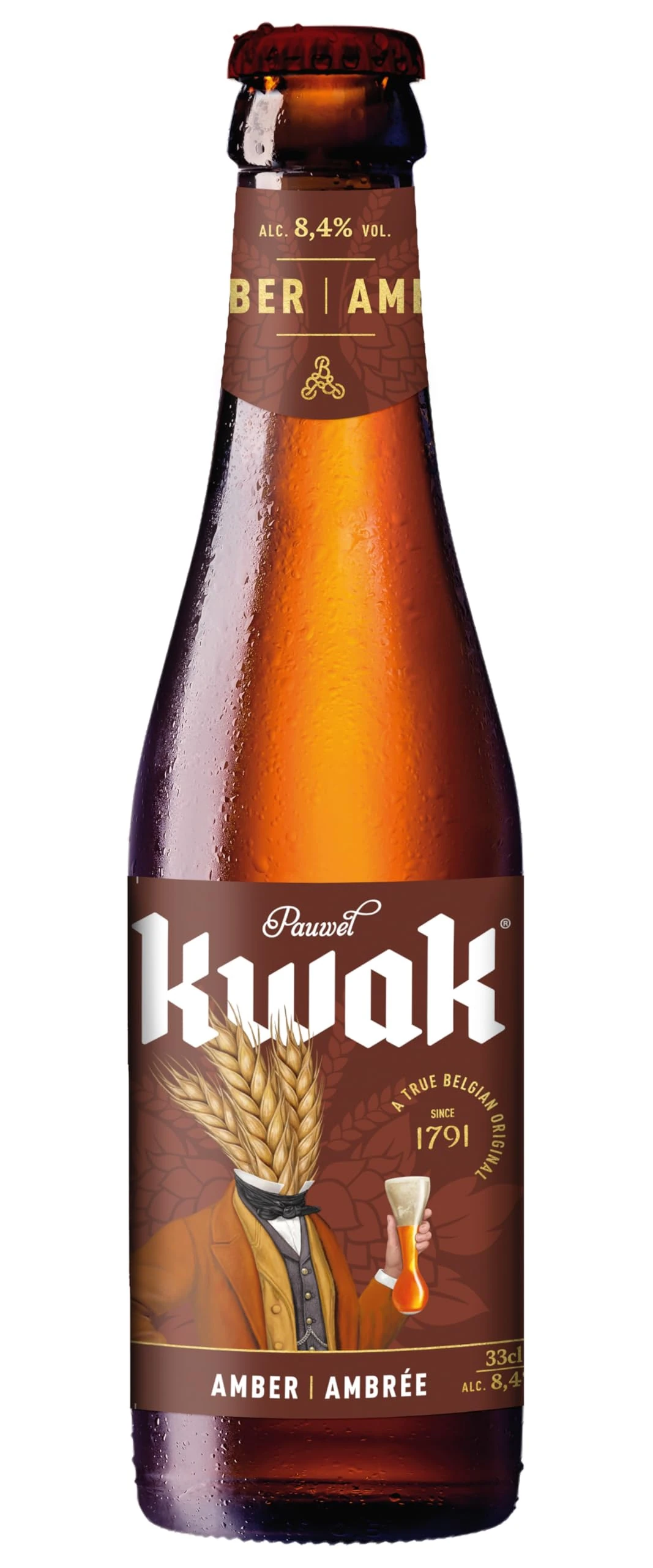 Kwak Belgium Beer Bottle, 24 x 330 ml
