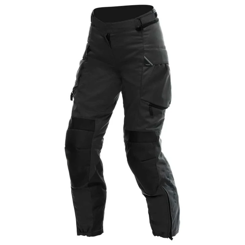Dainese - Ladakh 3L D-Dry Lady Pants, Motorcycle Touring Pants, 3 Layers Waterproof, Removable Thermal Layer, Motorcycle Pants For Women, Black/Black, 44