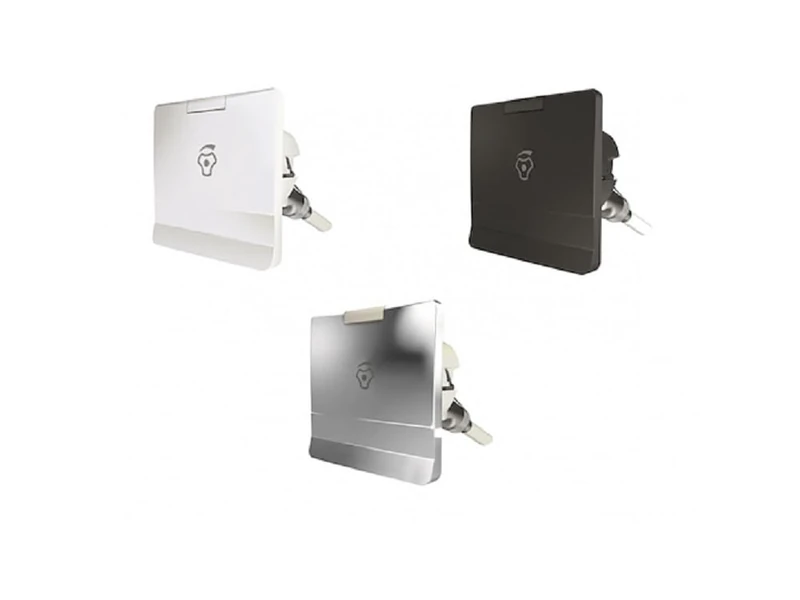 Mixer Tap + Chrome Square Cover - Image 1