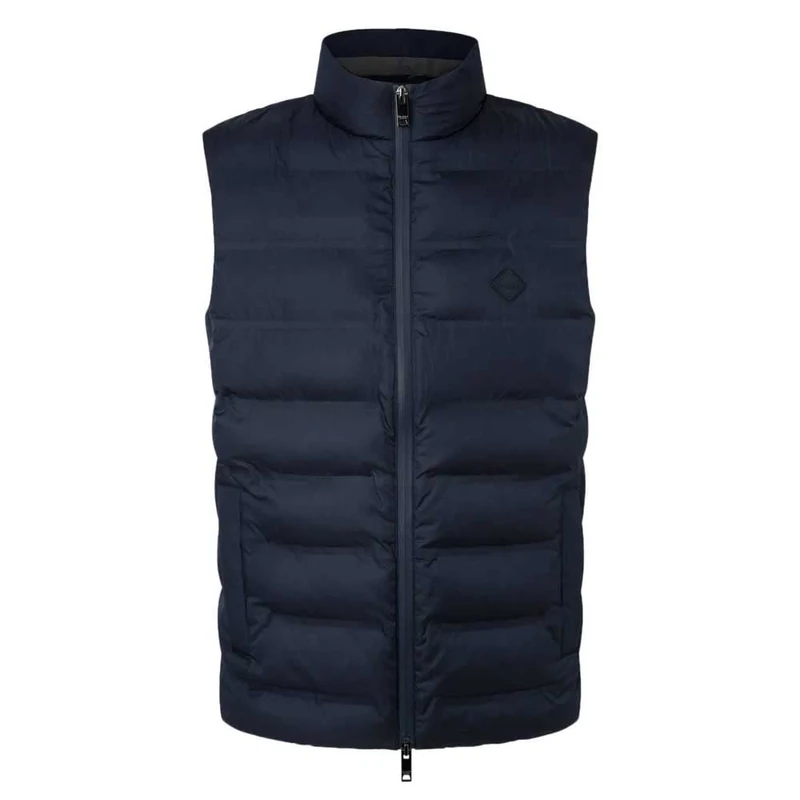 Hackett London Men's LW Gilet, Blue (Navy), S