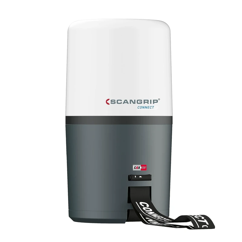 SCANGRIP Area 6 Connect 6000 Lumen LED Work Light, 360° Illumination, Power Tool Battery Operated, Portable, Compact, Cordless, Integrated Hook for Flexible Positioning