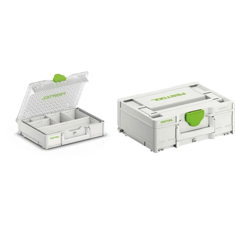 Festool 204854 Systainer Organiser SYS3 ORG M 89 6xESB & Systainer SYS3 M 137