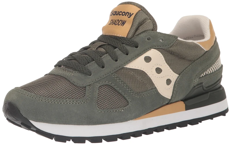 Saucony Men's 2108-859 Sneaker, Olive Tan, 7.5 UK