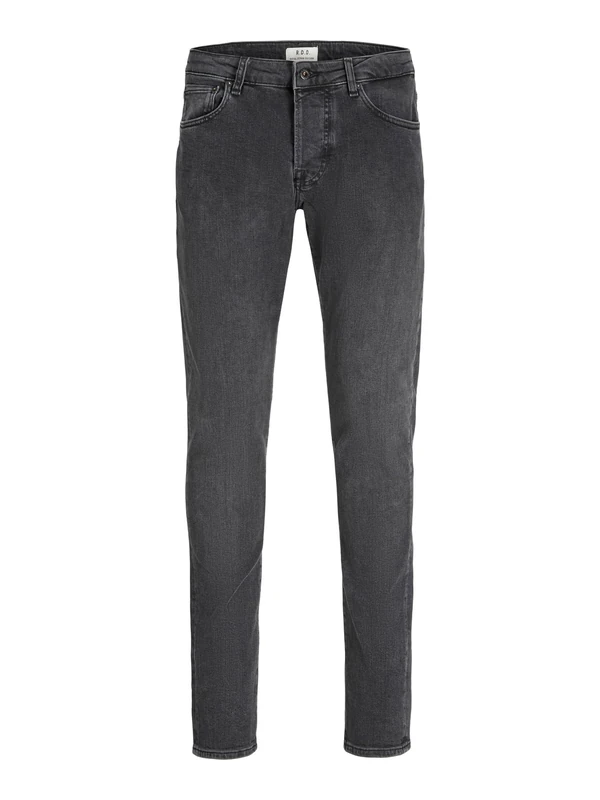 JACK & JONES Male Slim Fit Jeans RDD Glenn Royal R300, Black Denim, 33 W/32 L