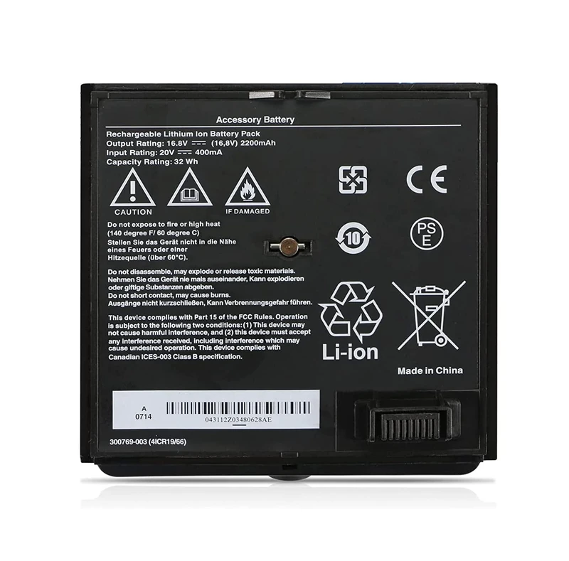 300769-003 300769-001 300769-002 300769-004 300770-001 4ICR19/66 Battery Compatible with Sounddock Portable Digital Music System SoundLink Air Series (16.8V 32Wh)