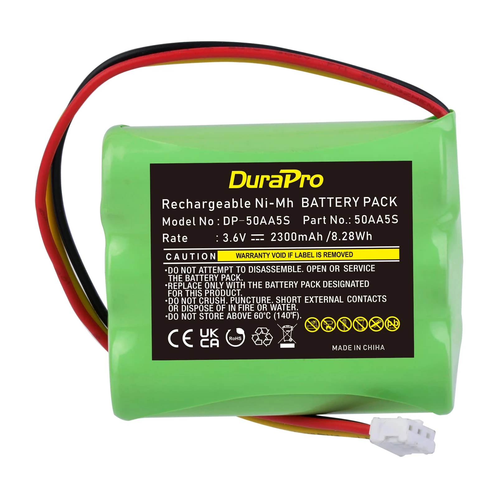 DuraPro 2300mAh 50AA5S Battery for Tonies TonieBox Musicbox Soundbox