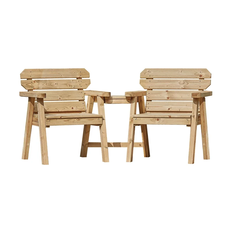 Woodshaw CRAFTED FOR YOUR OUTDOOR SPACE Hampton Companion Seat - Image 1