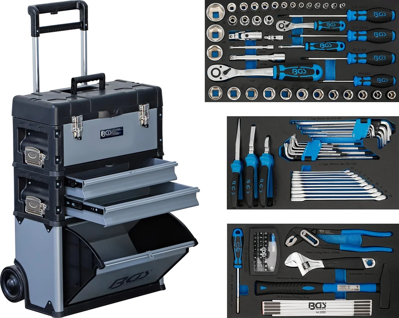 BGS 15506 | Mobile Assembly Trolley | with 111 Tools