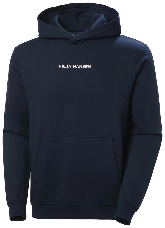 Helly Hansen Mens Core Graphic Sweat Hoodie, Navy, S