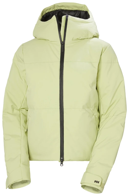 Helly Hansen Womens W Nora Short Puffy Jacket, Iced Matcha, M