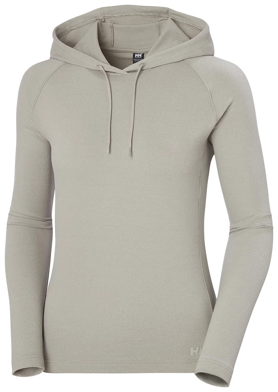 Helly Hansen Women's W Verglas Light Hoodie, Mellow Grey, XS