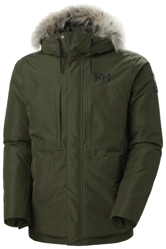 Helly Hansen Men's Coastal 3.0 Parka, Green, 2XL