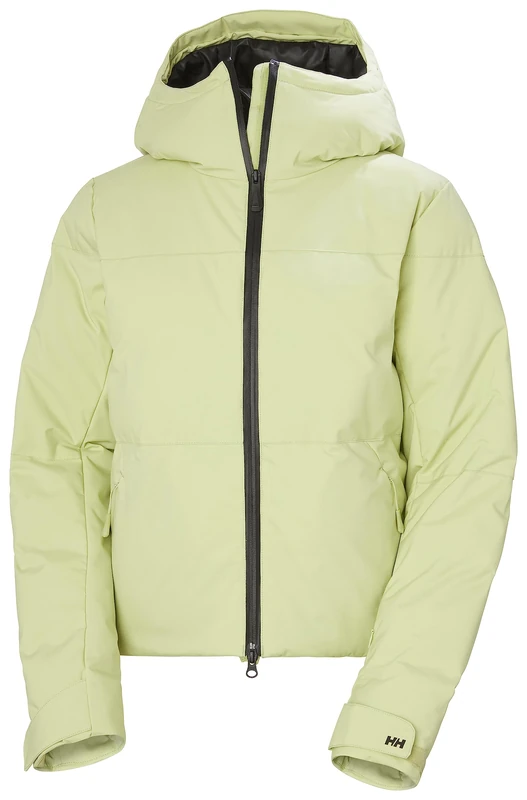 Helly Hansen Womens W Nora Short Puffy Jacket - Iced Matcha XL