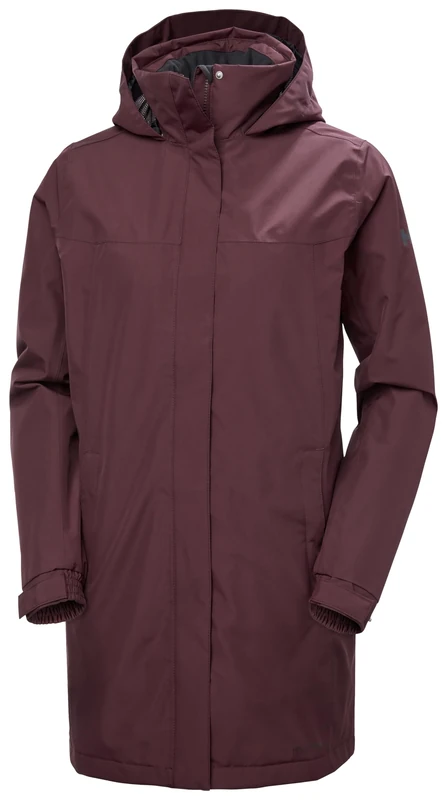 Helly Hansen Women's W Aden Insulated Coat, Hickory, M