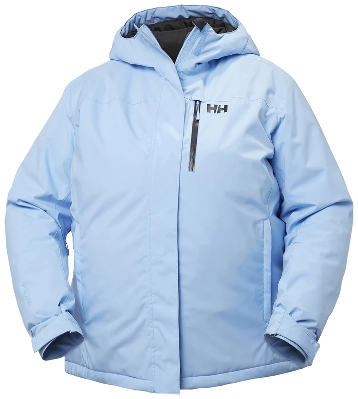 Helly Hansen Womens W Snowplay Plus Jacket, Bright Blue, 1X