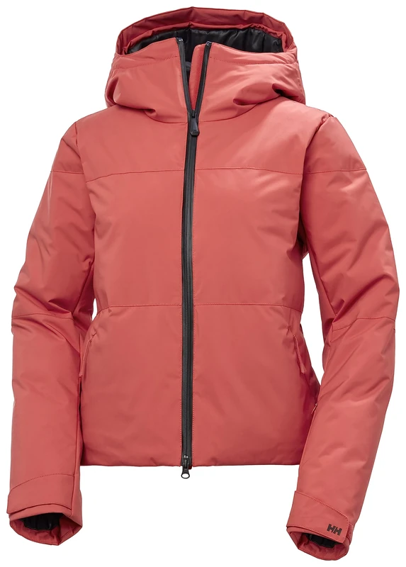 Helly Hansen Women's W Nora Short Puffy Jacket, Red, M
