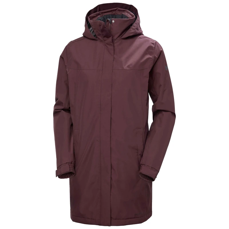 Helly Hansen Women's W Aden Insulated Coat, Hickory, XL