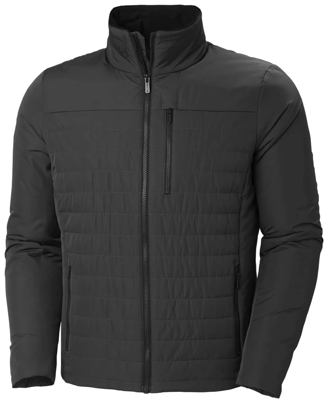 Helly Hansen Men's Crew Insulator Jacket 2.0, Black, XL