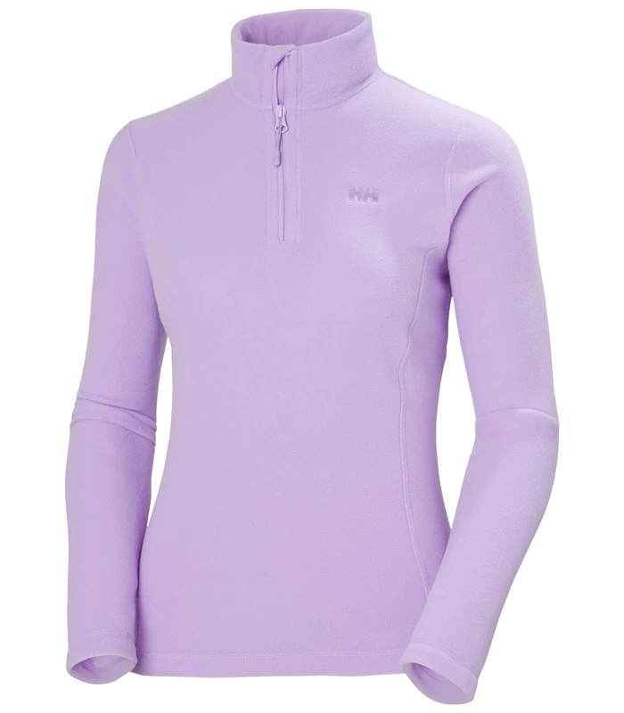 Helly Hansen Womens W Daybreaker 1/2 Zip Fleece, Heather, XL