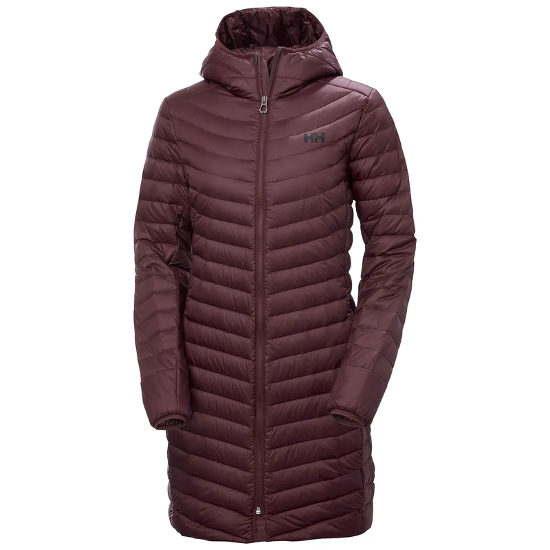 Helly Hansen Women's W Verglas Long Down Insulator - Hickory L