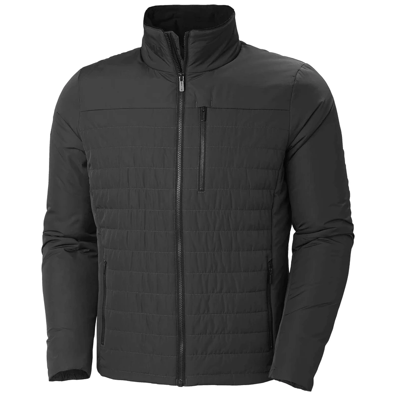 Helly Hansen Men's Crew Insulator Jacket 2.0, Black, 4XL