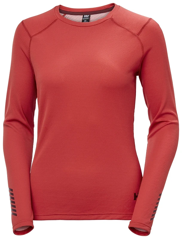 Helly Hansen Womens W LIFA Active Crew - Poppy Red Sweatshirt