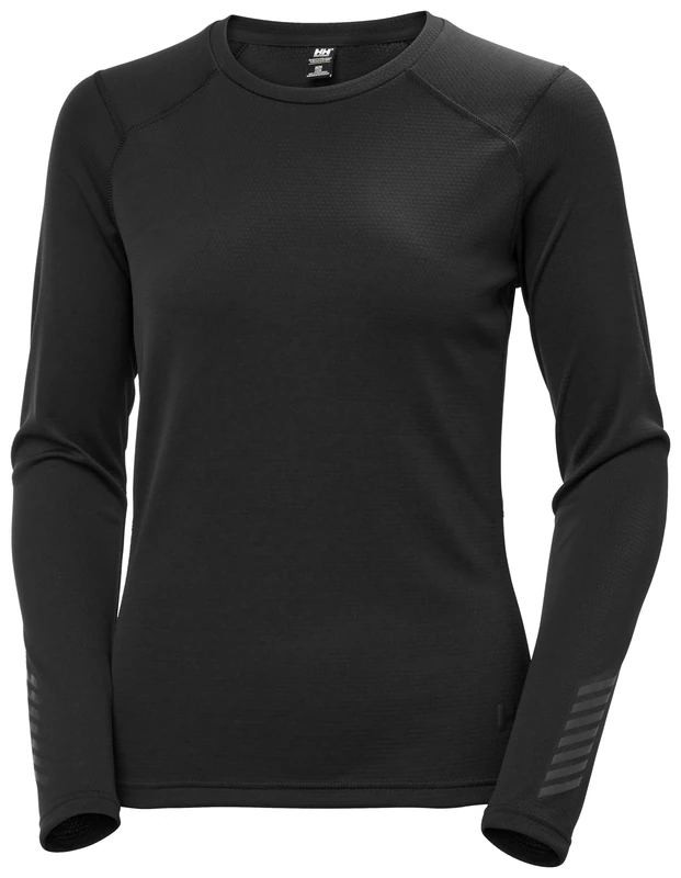 Helly Hansen Women's W Lifa Active Crew, Black, M