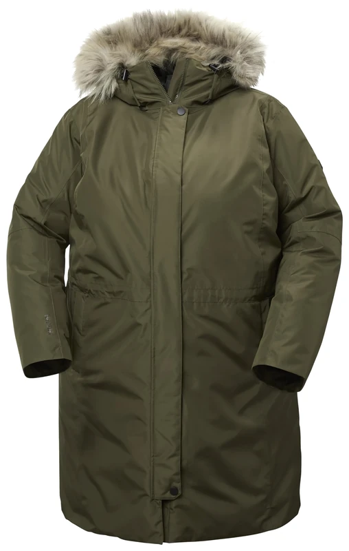 Helly Hansen Women's Irma Parka - Utility Green, XS Waterproof Jacket