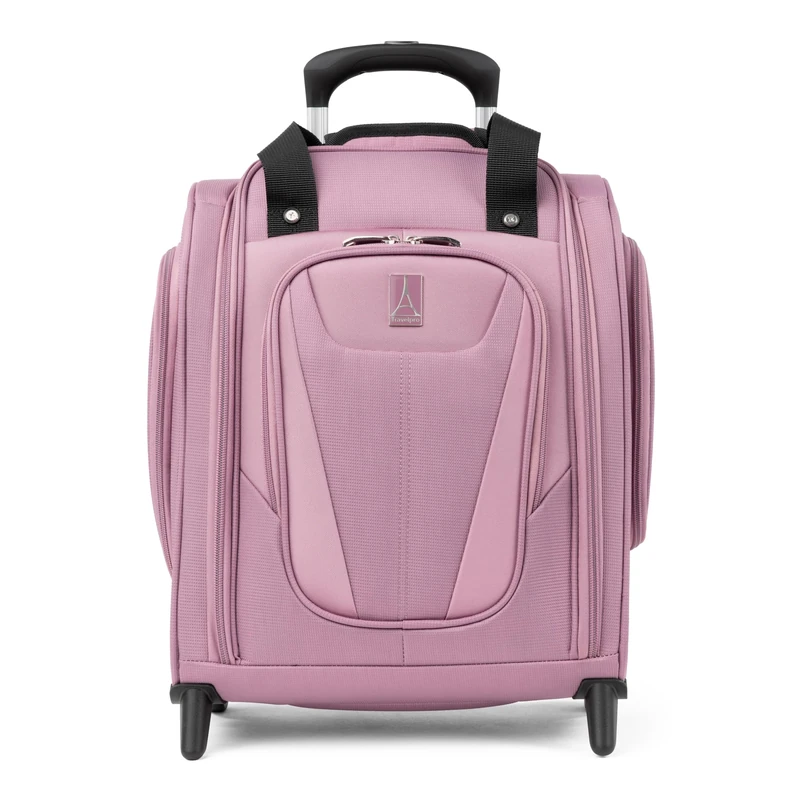Travelpro Suitcase Maxlite 5 Softside Lightweight Rolling Underseat Compact Carry on Upright 2 Wheel Bag, Men and Women, Orchid Pink Purple, 39x34x21 cm