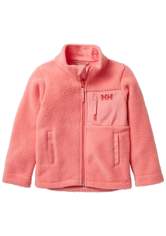 Helly Hansen Kids Unisex K Champ Pile Jacket, Coral Almond, 1