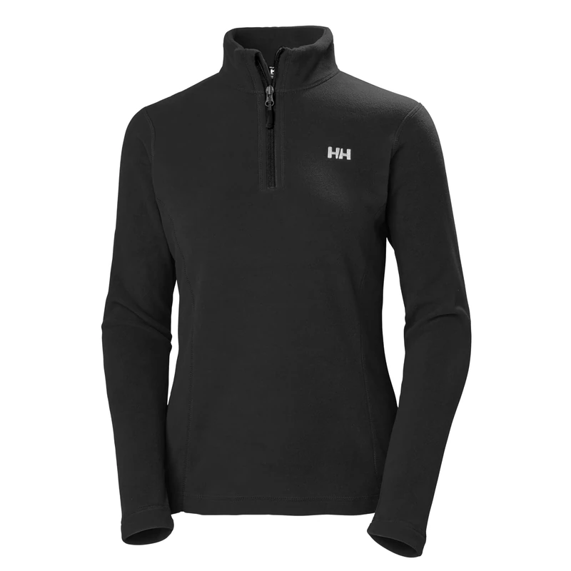 Helly Hansen Women's W Daybreaker 1/2 Zip Fleece, Black 2.0, M