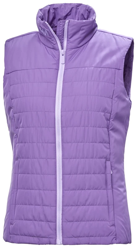 Helly Hansen Women's W Crew Insulator Vest 2.0, Electric Purple, L