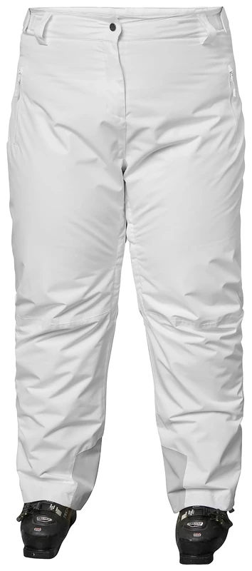 Helly Hansen Womens W Blizzard Ins Plus Pant, White, 2X