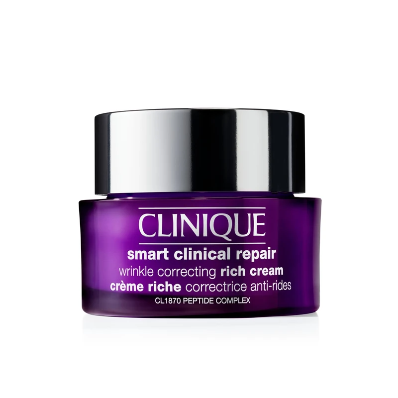Clinique Smart Clinical Repair Wrinkle Correcting Rich Face Cream With Peptides + Hyaluronic Acid | Anti-Ageing + Hydrating