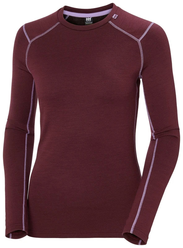 Helly Hansen Women's W LIFA Merino Midweight Crew, Hickory, XS