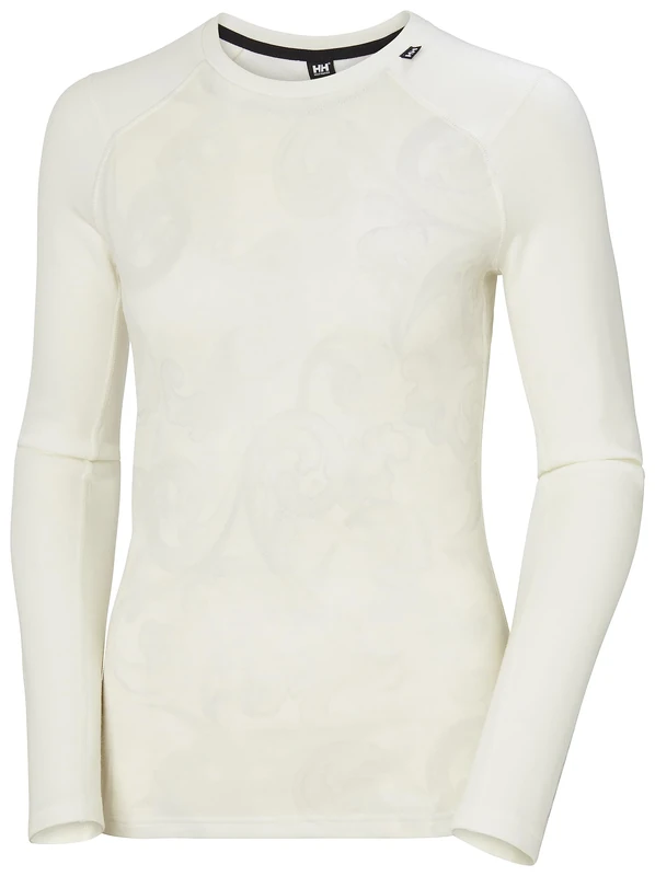 Helly Hansen Women's W LIFA Merino Midw Gra Crew, White, M
