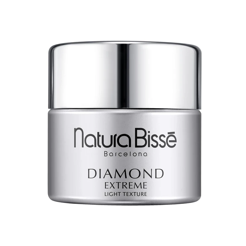 Natura Bissé Diamond Extreme Cream Light Texture, Global Anti-Aging Moisturizer, Firms, Rejuvenates & Brightens, For Normal & oily Skin, 1.7 Oz