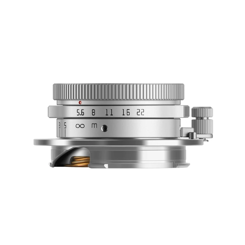 TTArtisan 28mm F/5.6 Metal Lens for Leica M Mount - Silver