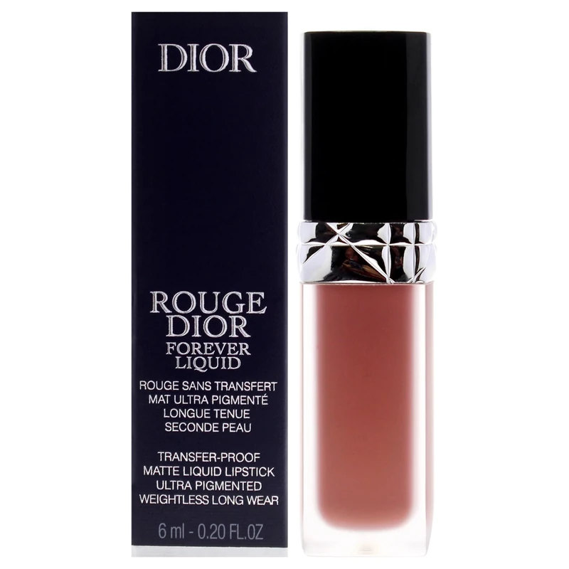 Rouge Dior Forever Liquid Matte - 300 Forever Nude Style by Christian Dior for Women - 0.2 oz Lipstick