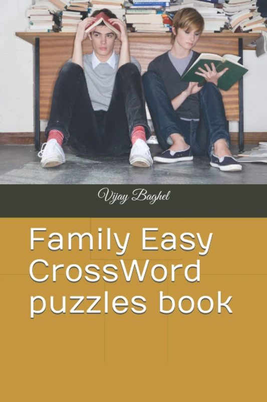 Family Easy CrossWord puzzles book