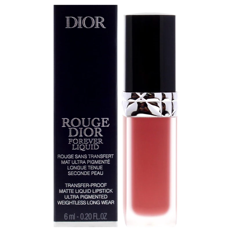DIOR 92576 Beauty Care Rouge Forever Liquid Barra De Lips 720 for Adults, Ideal for Daily Beauty and Care, 1 Units