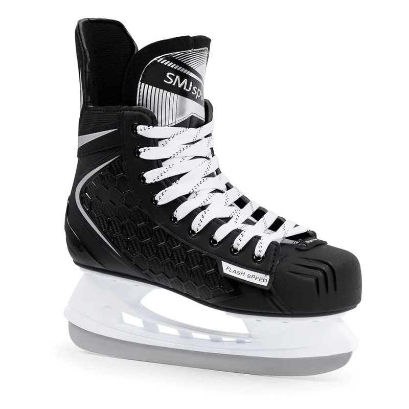 SMJ Vermont Men's Ice Skates - Hockey Skates for Ice Hockey | Sizes: 42, 43, 44, 45, 46, 47 (46)