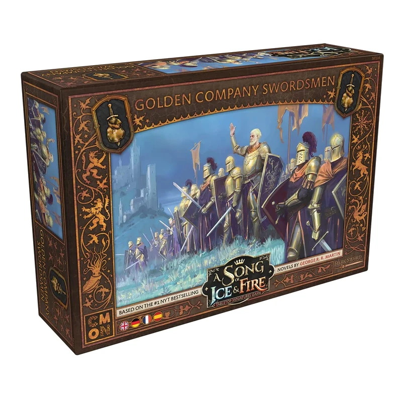 CMON, A Song of Ice & Fire - Golden Company Swordsman, Expansion, Tabletop, 2 Players, Ages 14+, 45-60 Minutes, German, Multilingual