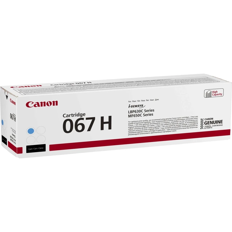 Canon 067H Toner Cartridge 1 Piece(s) Original Cyan