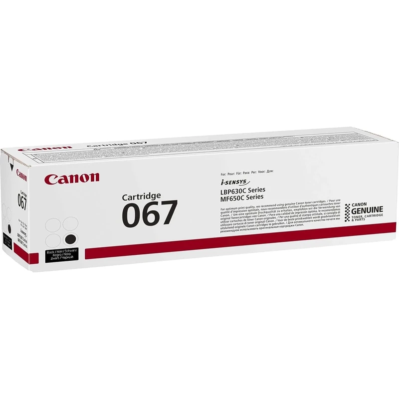 Canon 067 - black - original - toner cartridge - for Satera MF654Cdw, MF656Cdw
