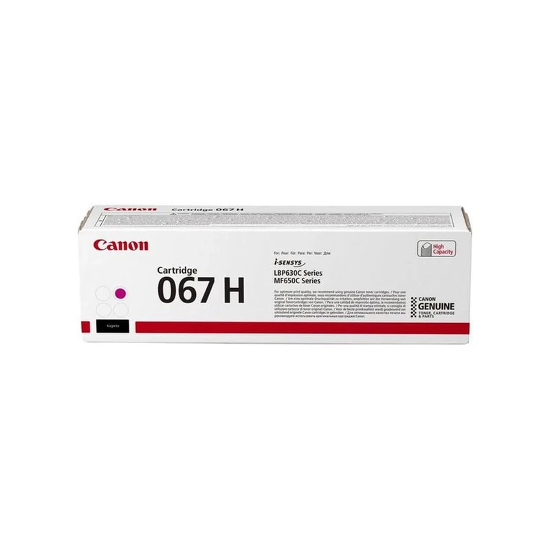 Canon 067H Toner Cartridge 1 Piece Original Magenta