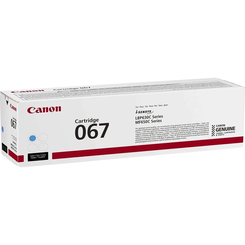 Canon 067 Toner Cartridge 1 Piece(s) Original Cyan