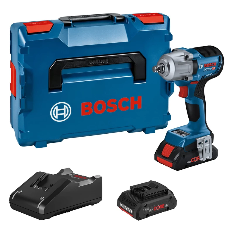 BOSCH GDS 18V-450 HC 2x 4,0Ah PC LBOXX 06019K4002