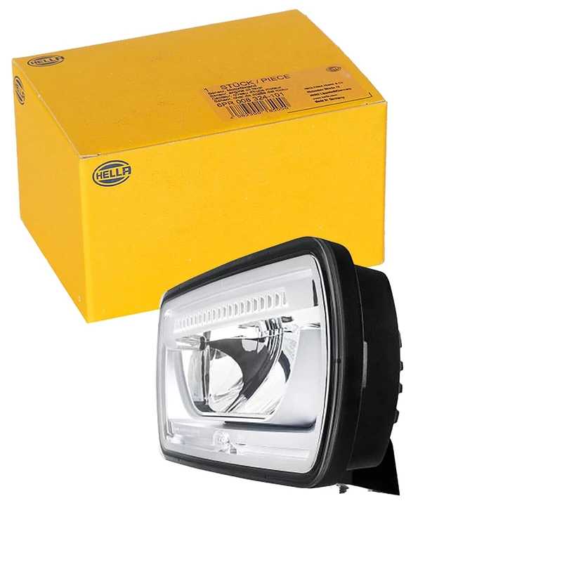 HELLA 1FE 016 773-101 LED-Spotlight - Jumbo LED - 12/24V - Reference number: 25 - ECE - Hardened diffusing lens - Cable: 800mm - Plug: open cable ends