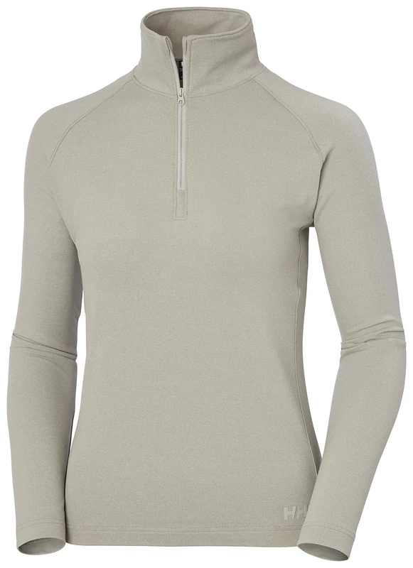 Helly Hansen Womens Verglas 1/2 Zip, S, Mellow Grey